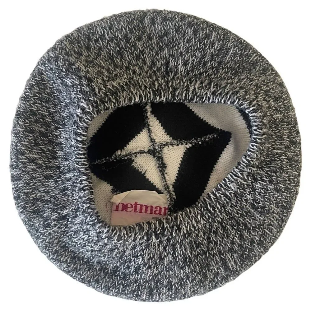 Vintage 60s-70s Betmar New York Beret Cap Hat - Picture 2 of 5